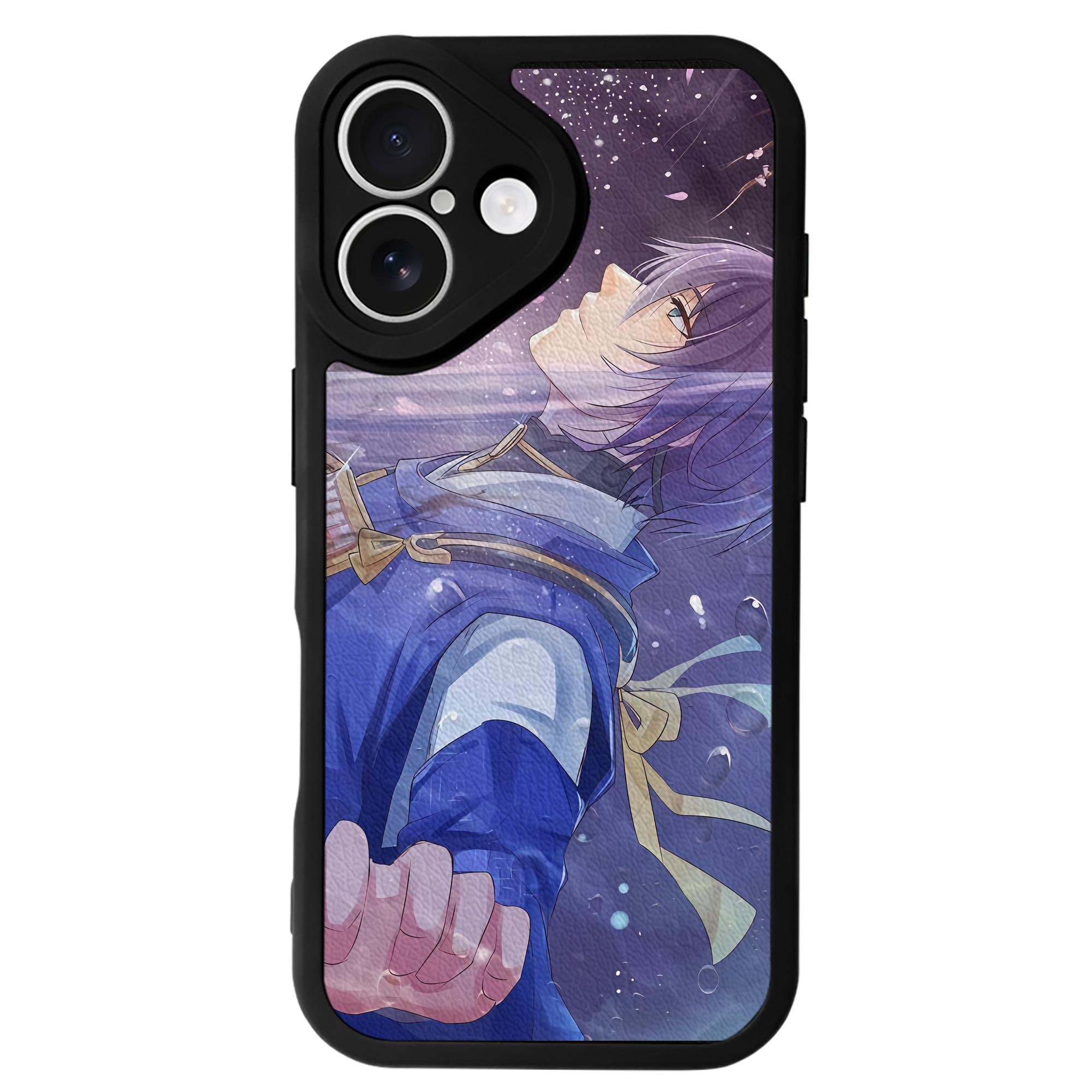 （画像用） 刀剣乱舞 Touken Ranbu 【iPhone 16シリーズ対応】シリコンスマホケース（レザー調） 材質：シリコン